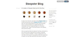 Desktop Screenshot of blog.steepster.com
