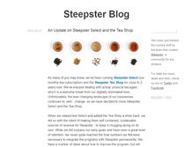 Tablet Screenshot of blog.steepster.com